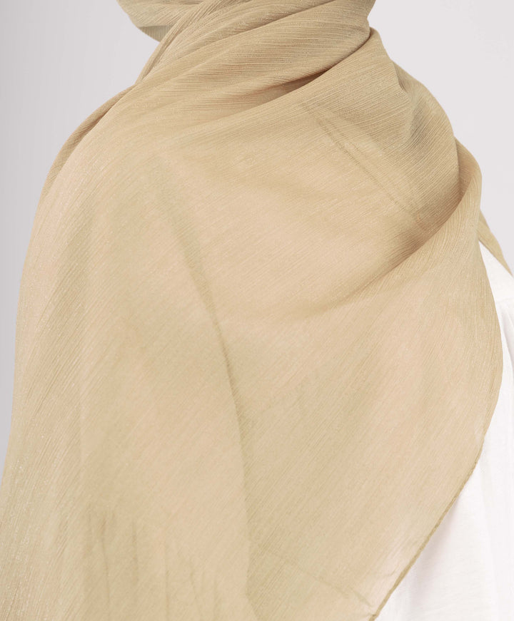 Glittery Chiffon Scarf