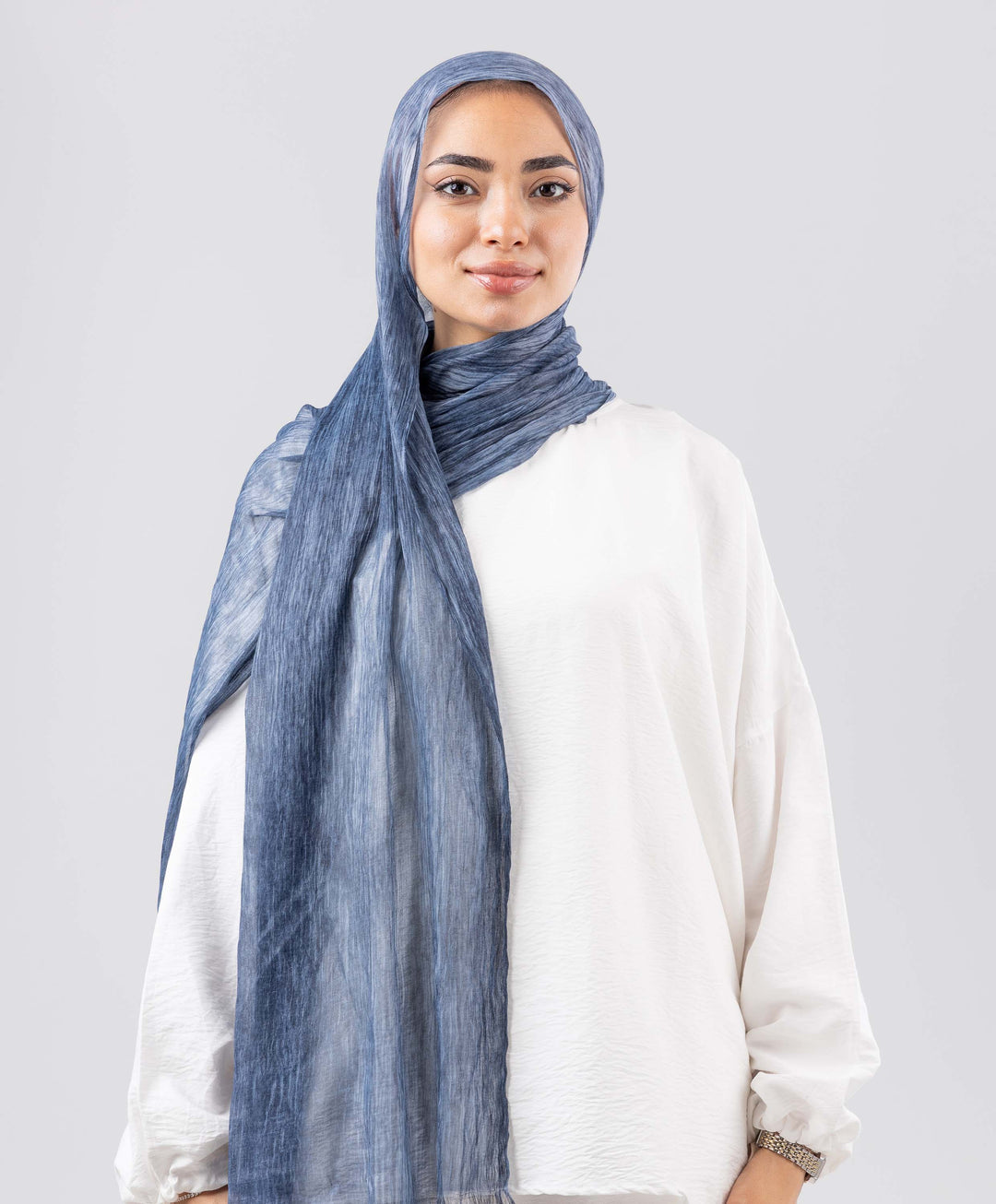 Rumpled Cotton Scarf