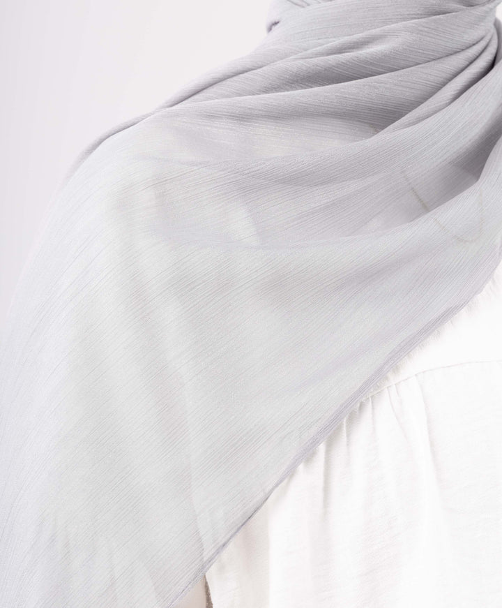 Glittery Chiffon Scarf