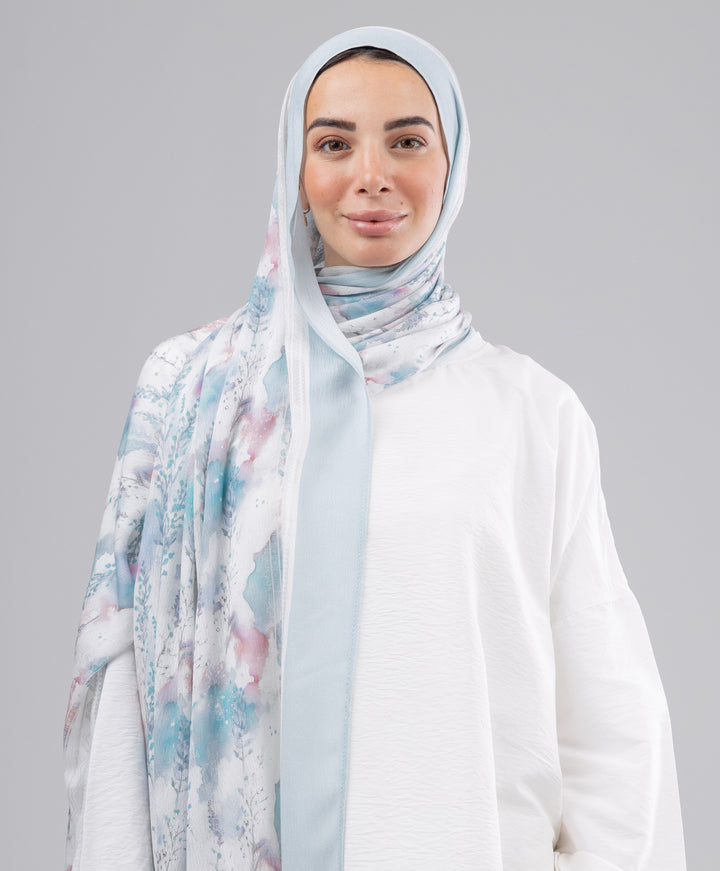 Pastel Sponge Scarf