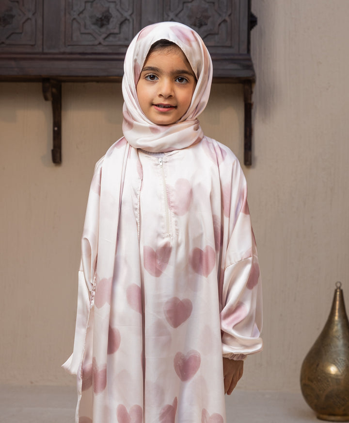 Heart Satin Kids Isdal