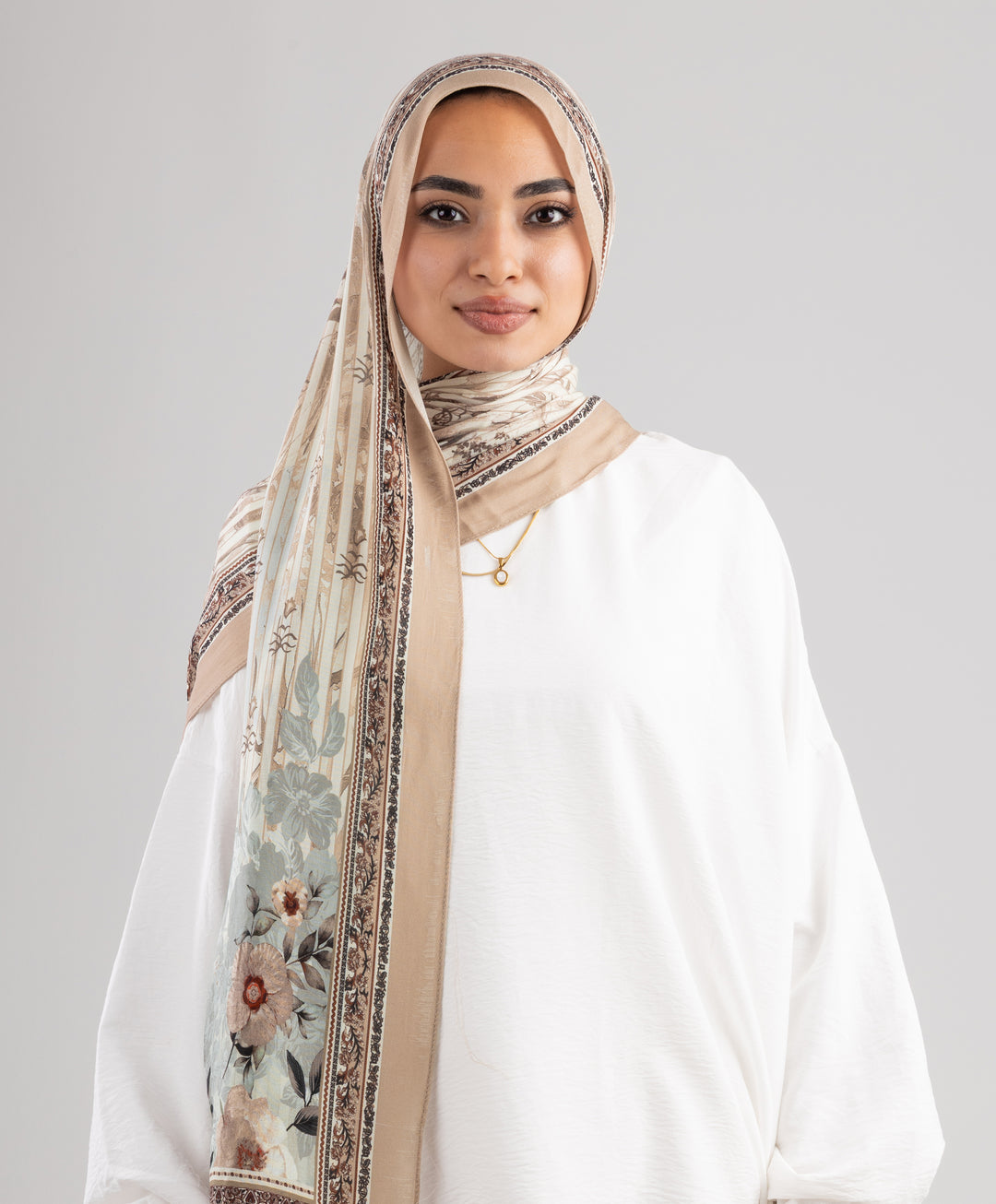 Bloom Stripe Modal Scarf