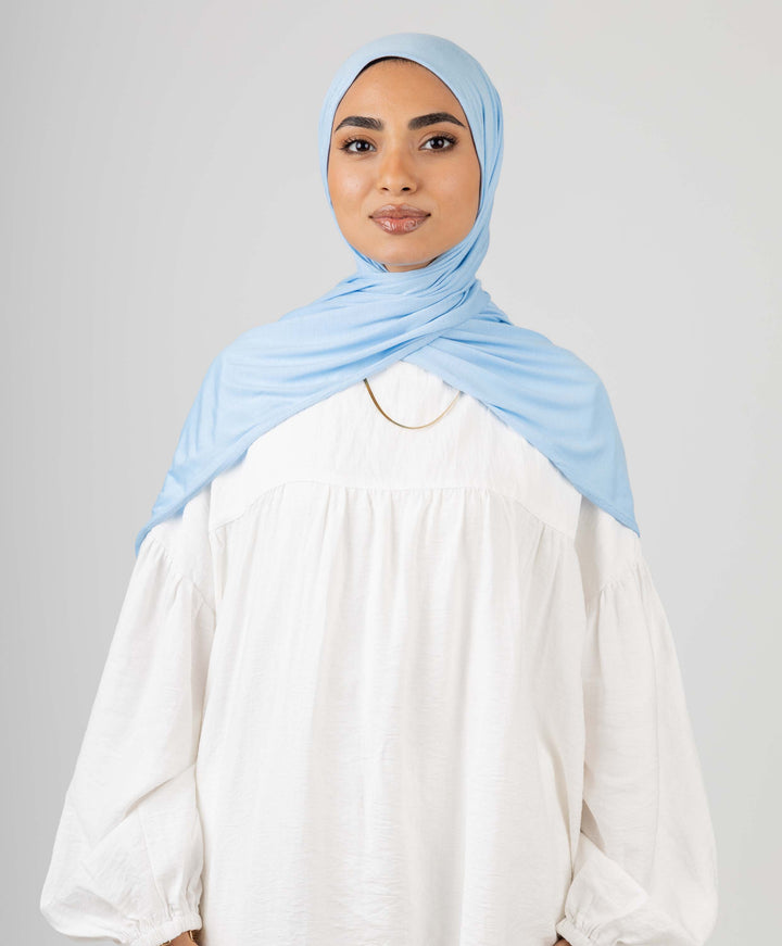Plain Cotton Lycra Scarf