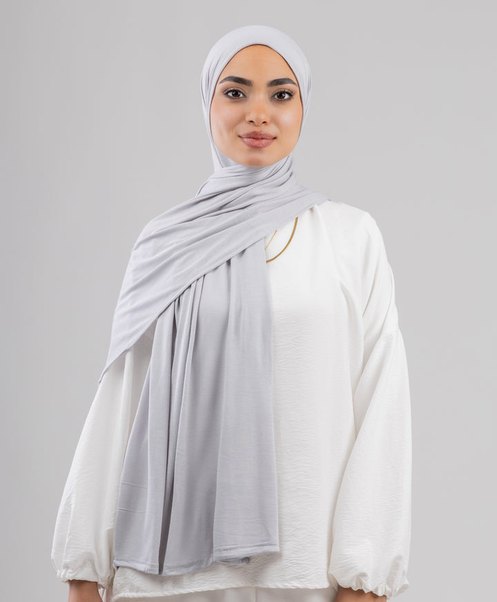 Plain Cotton Lycra Scarf