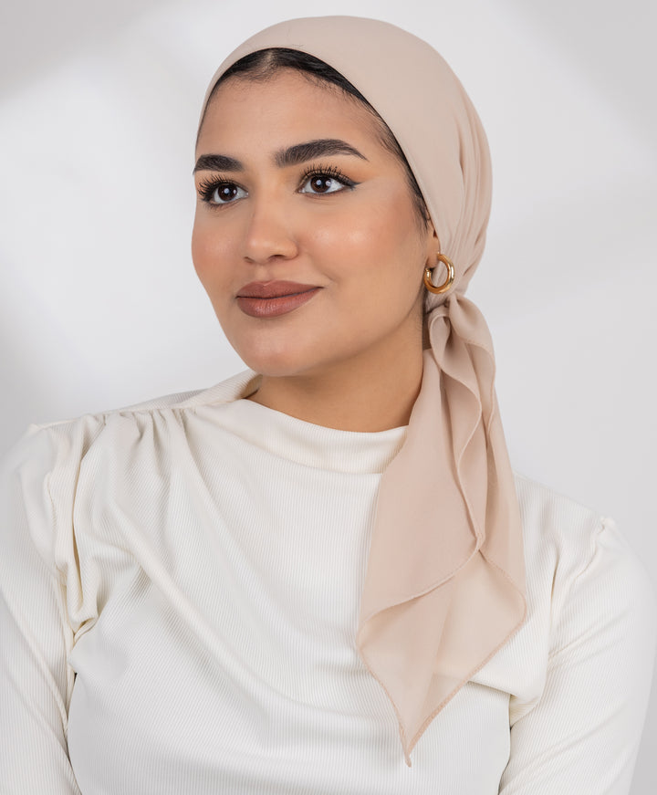 Girly Chiffon Square Scarf