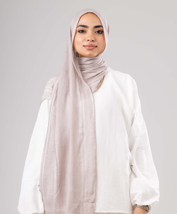 Hazy Linen Marble Scarf