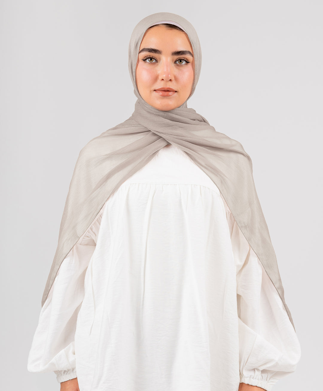 Soft Silk Crinkle Scarf