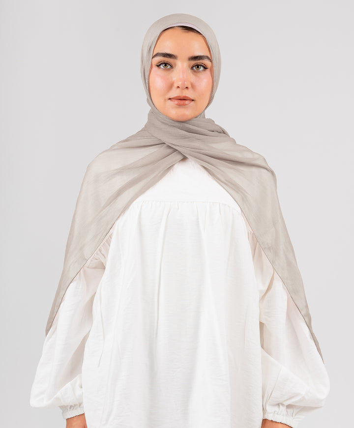 Soft Silk Crinkle Scarf