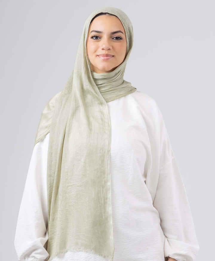 Flowy Bamboo Linen Scarf
