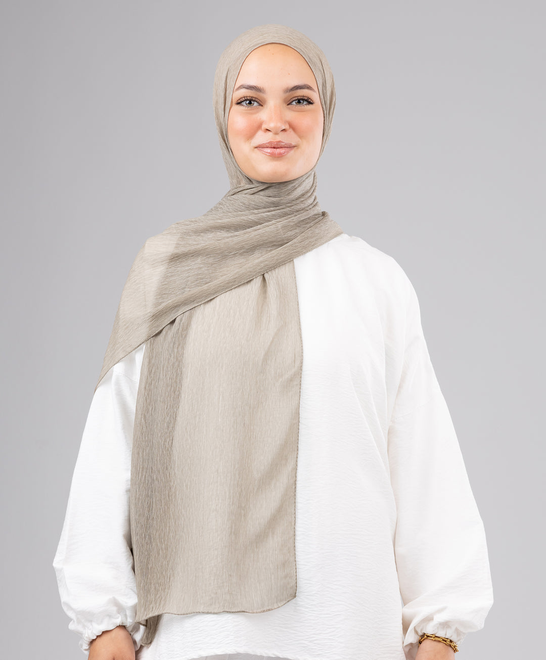 Ruffle Chiffon Scarf