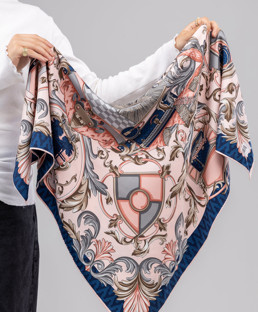 Luxury Silk Square Scarf
