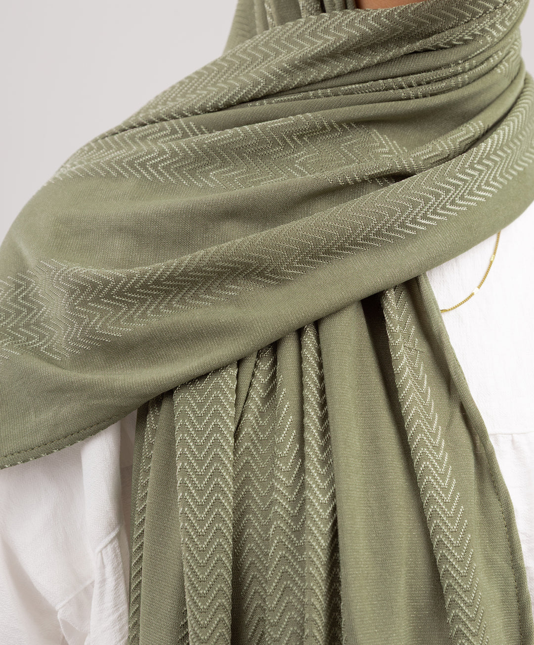 Chevron Kuwaiti Scarf