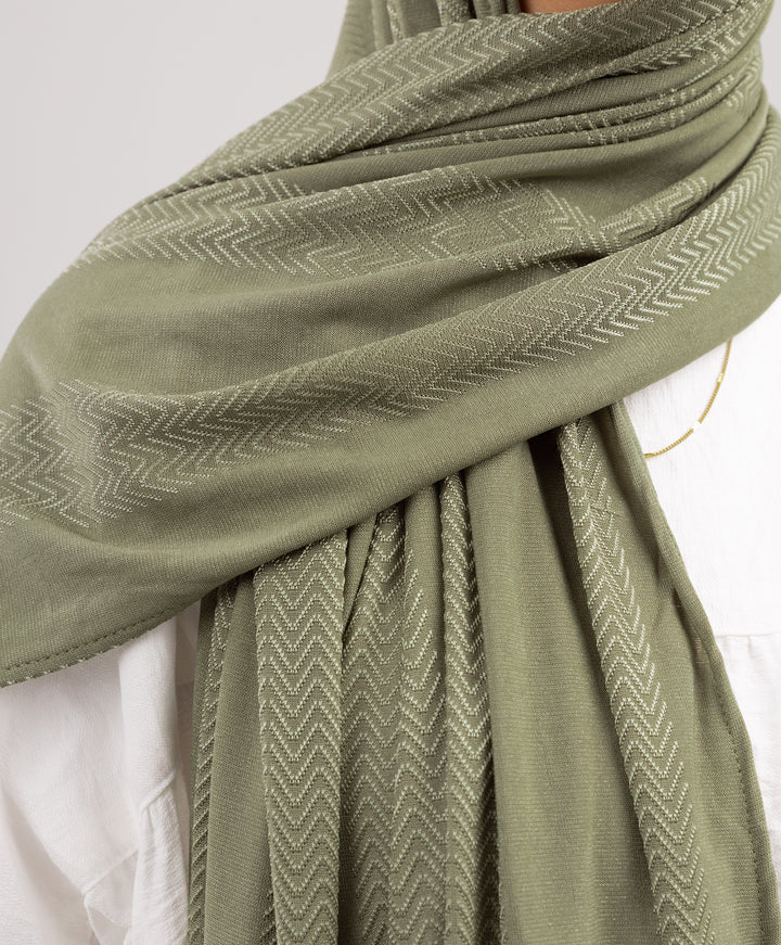 Chevron Kuwaiti Scarf