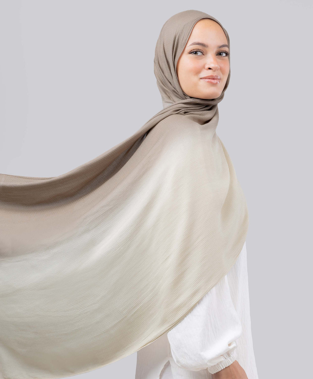 Gradient Cotton Scarf