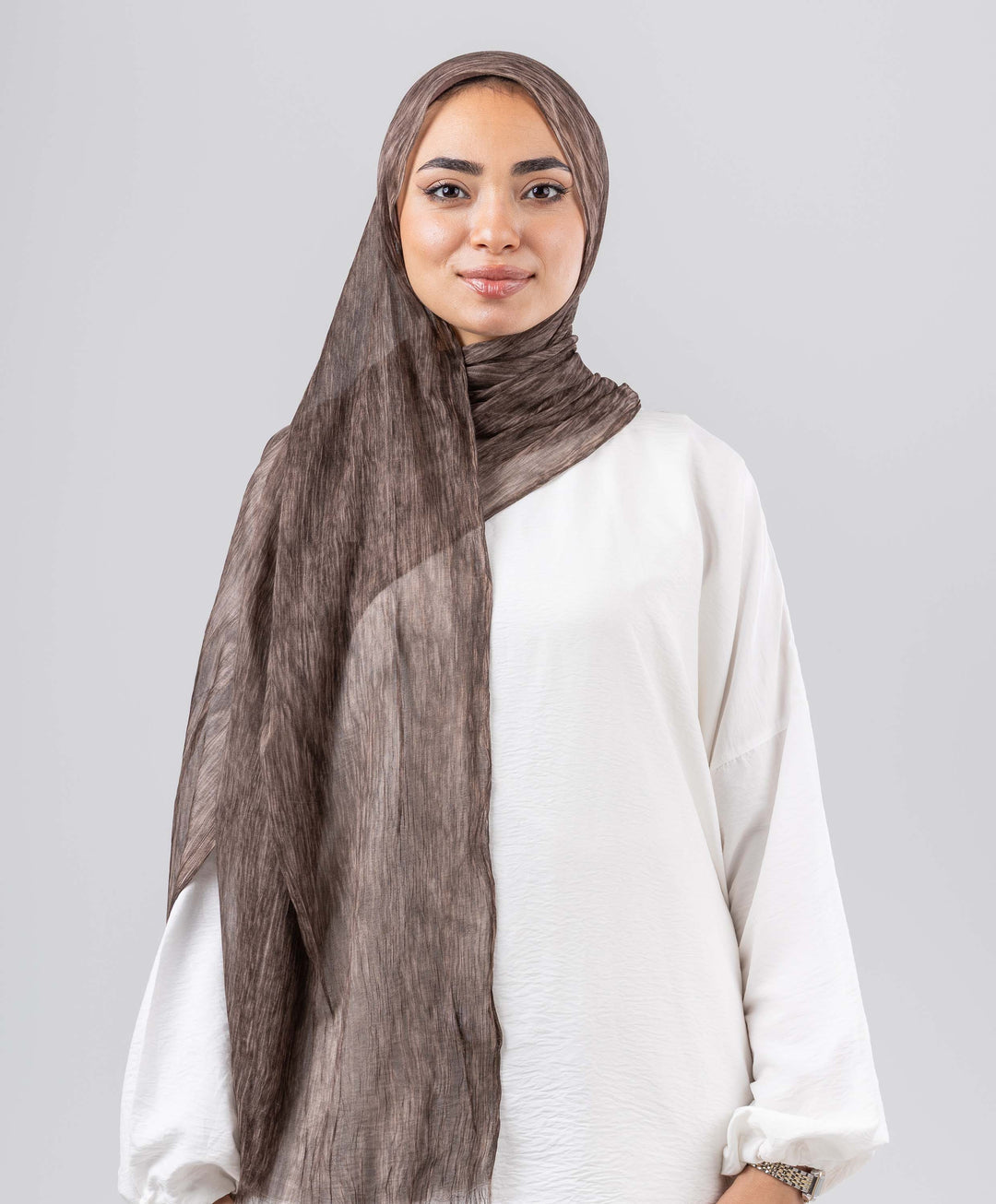 Rumpled Cotton Scarf