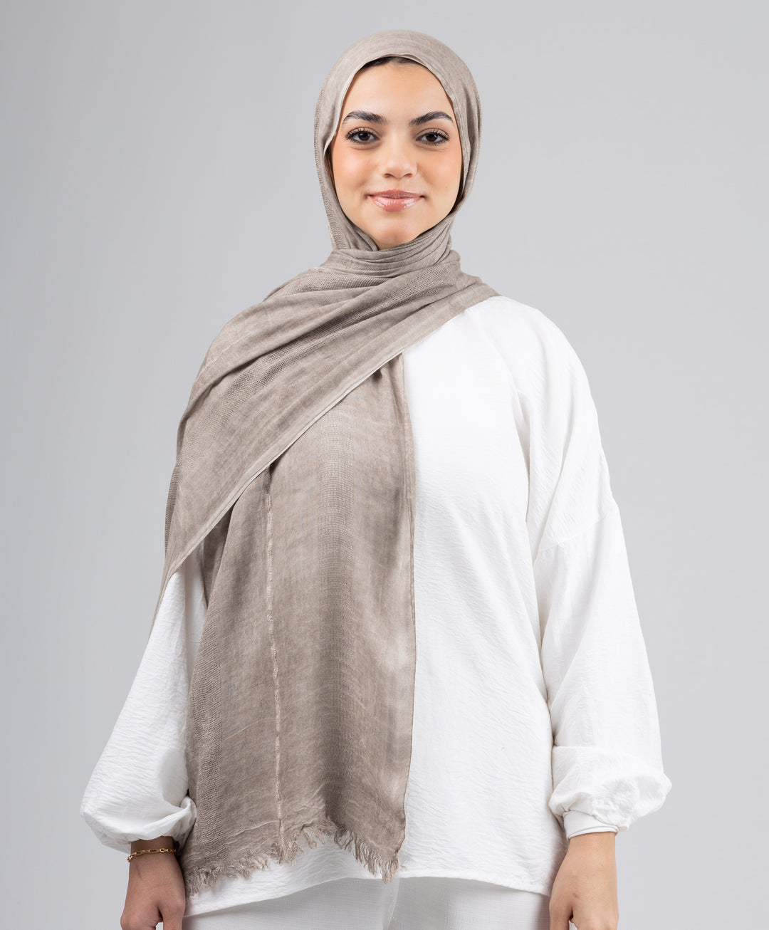 Soft Linen Marble Scarf