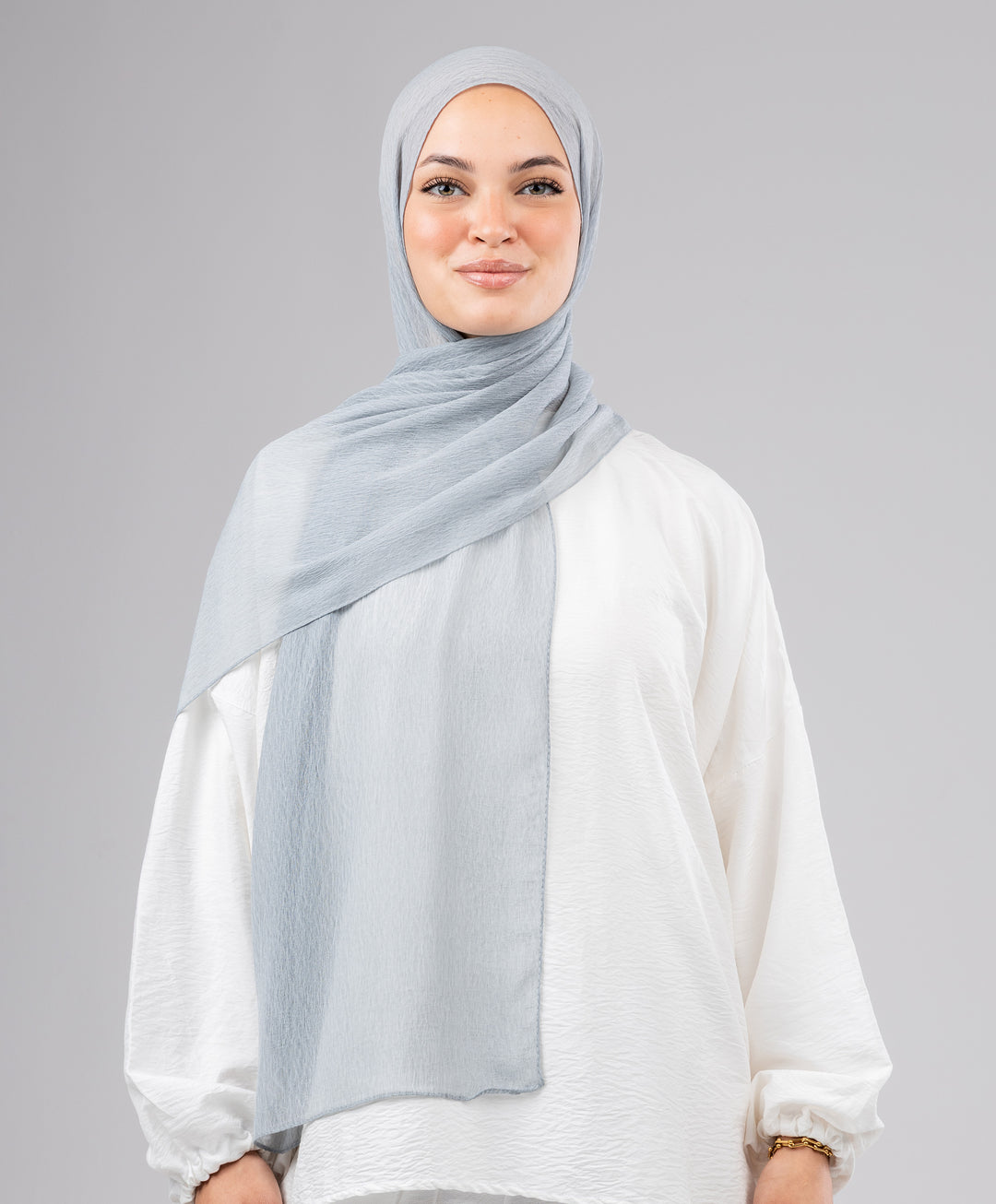 Ruffle Chiffon Scarf