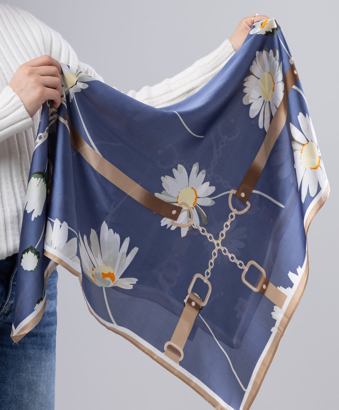 Luxury Silk Square Scarf