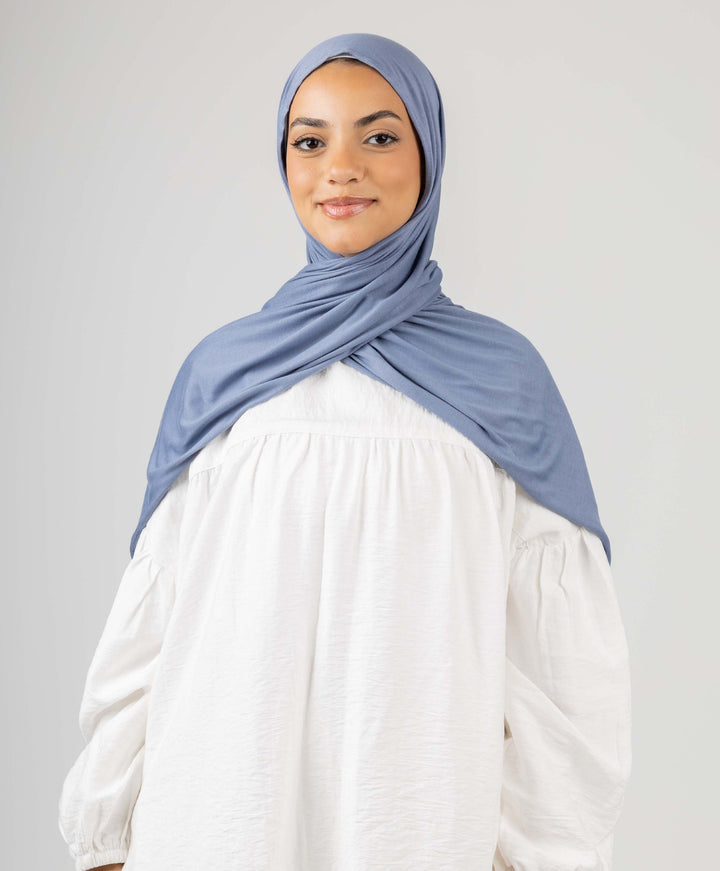 Plain Cotton Lycra Scarf