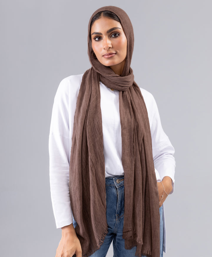 Marble Linen Scarf