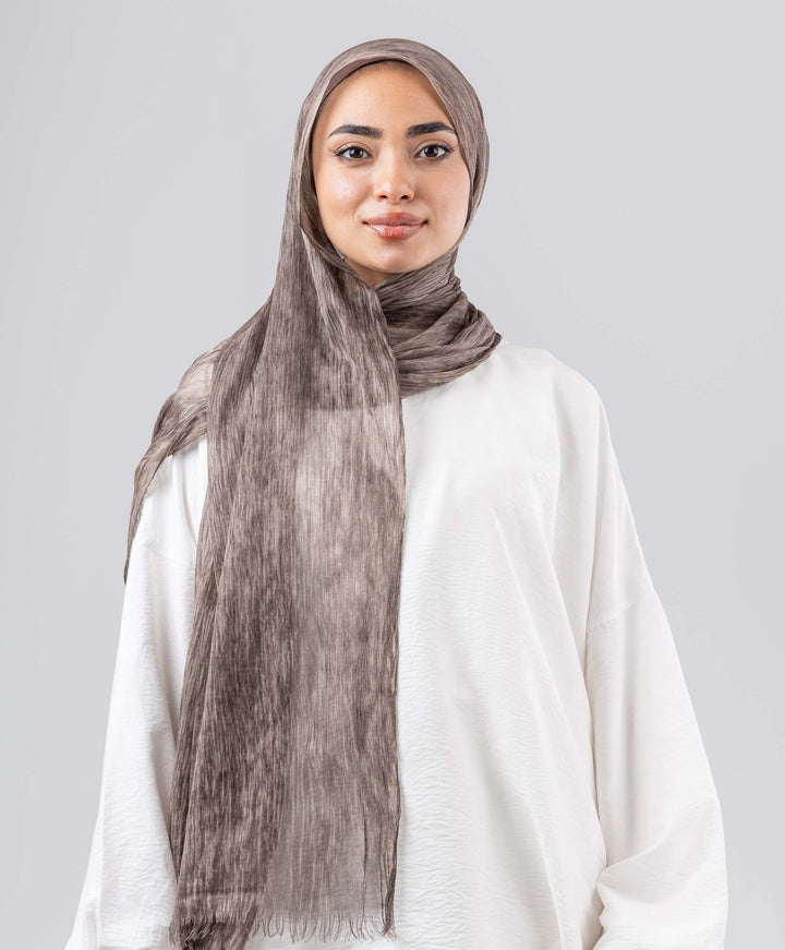 Rumpled Cotton Scarf