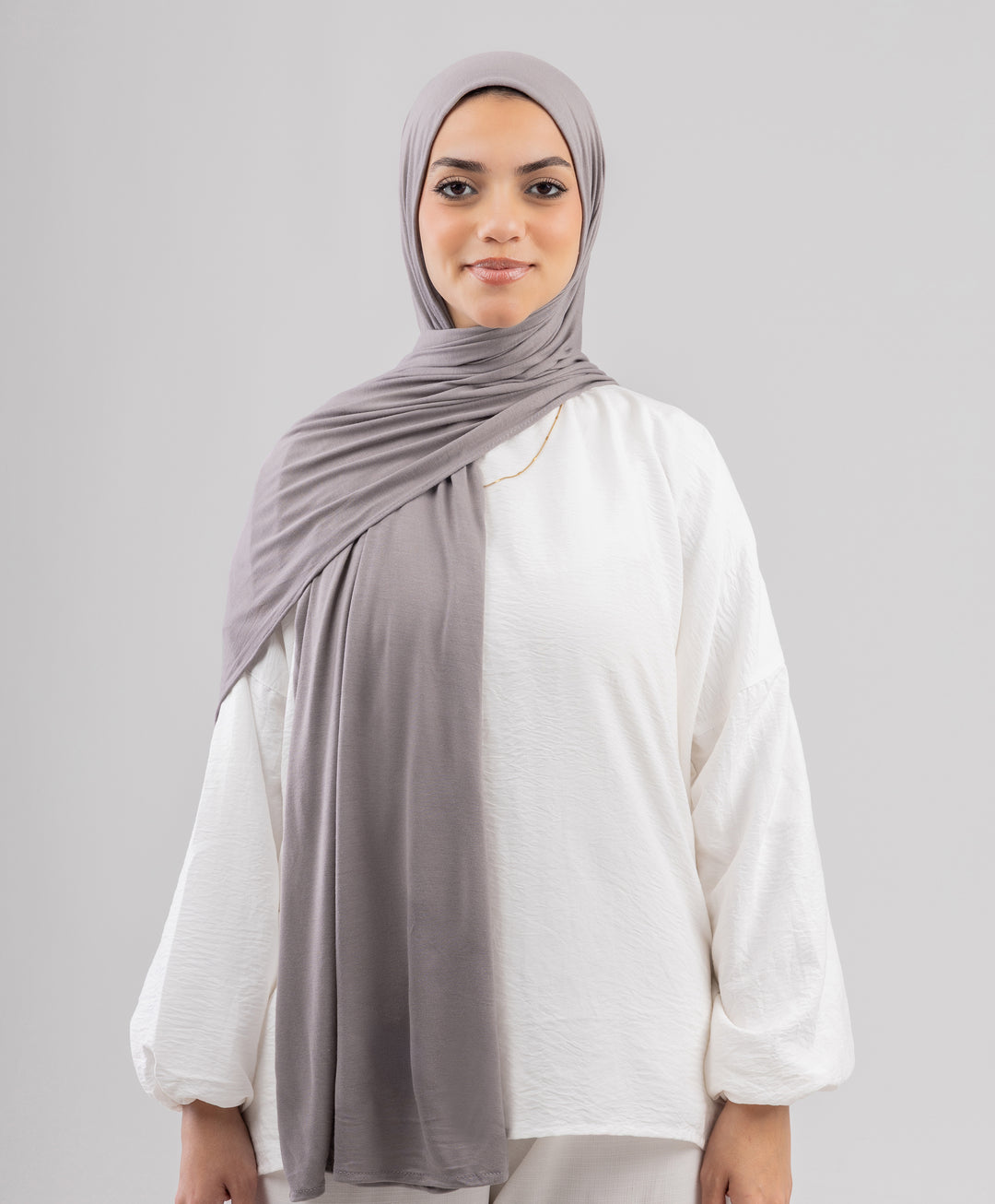 Plain Cotton Lycra Scarf