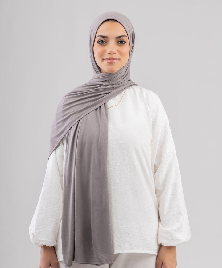 Plain Cotton Lycra Scarf