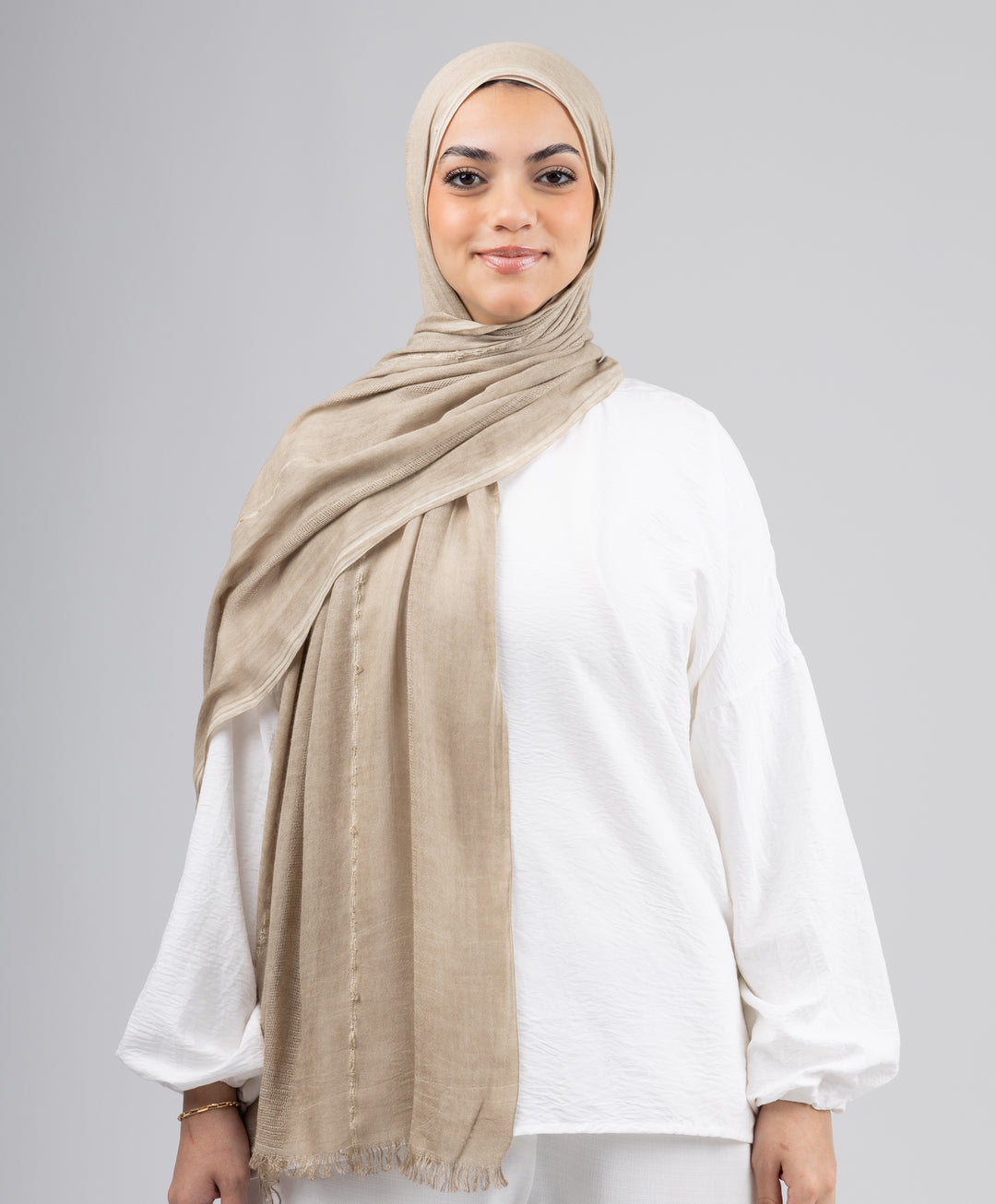 Soft Linen Marble Scarf