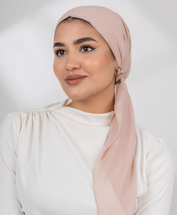 Girly Chiffon Square Scarf