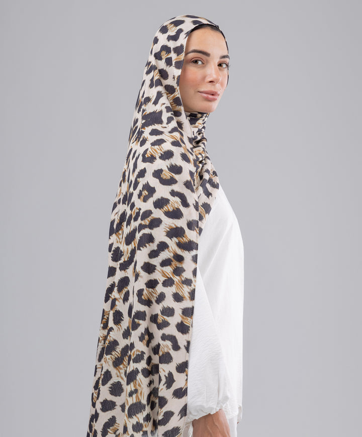 Leopard Sponge Scarf