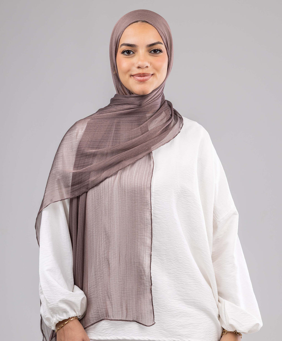 Lined Chiffon Scarf