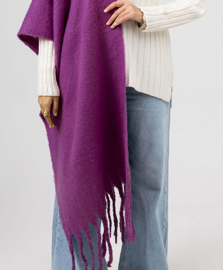 Essential Shawl-Magenta