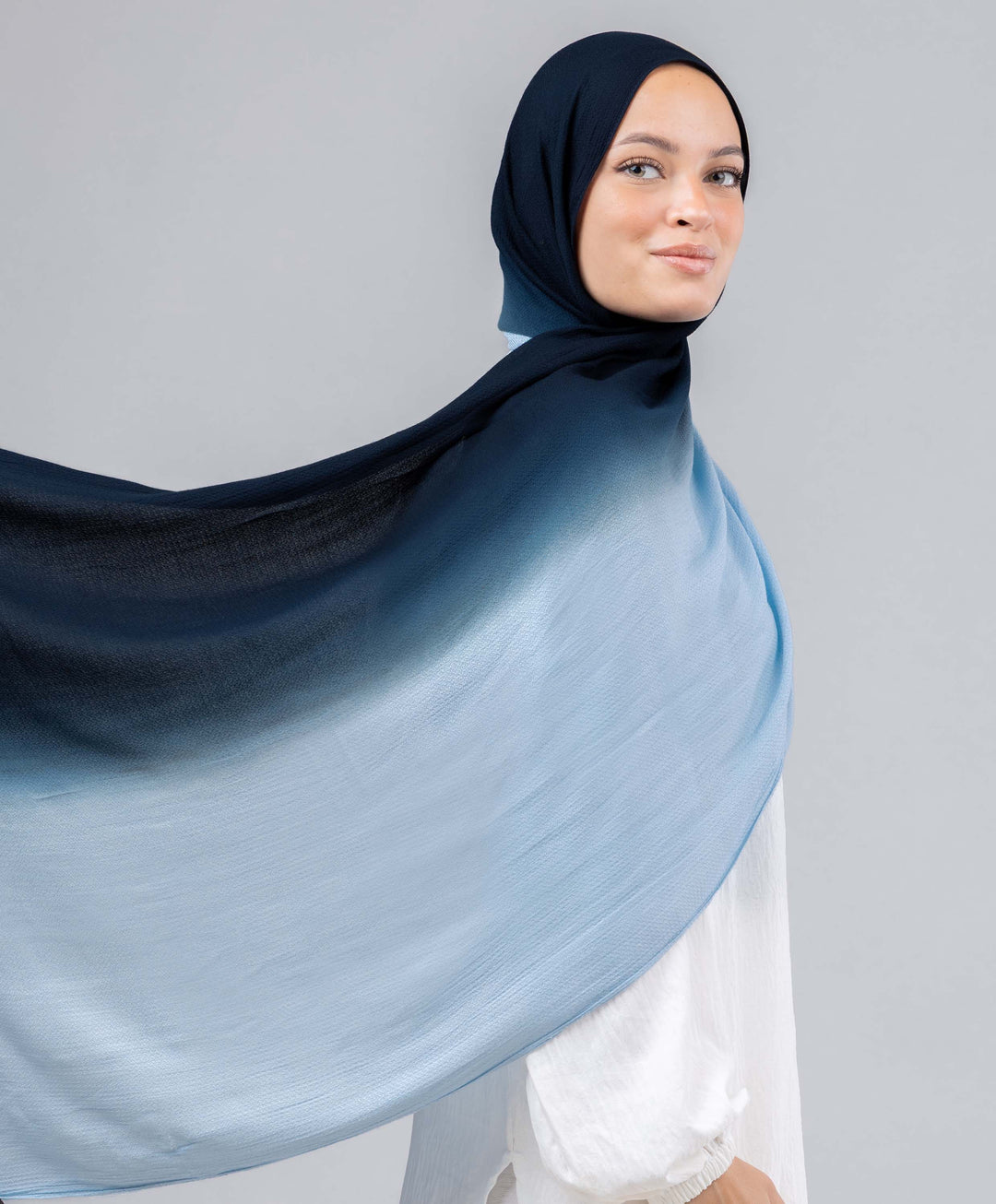 Gradient Cotton Scarf