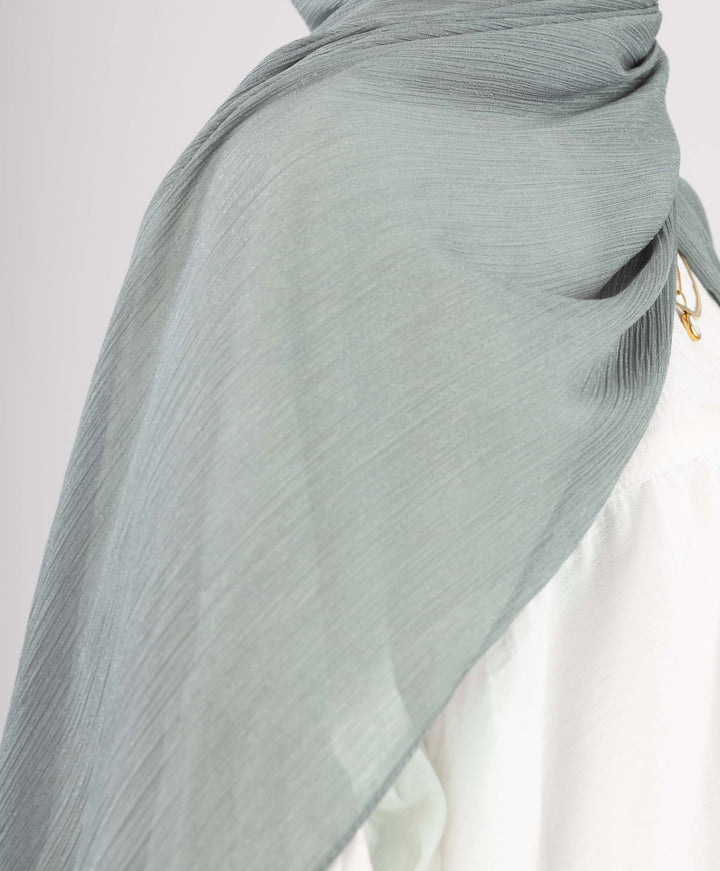 Glittery Chiffon Scarf