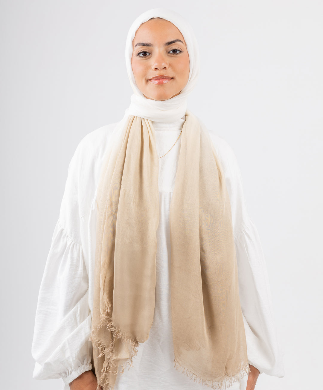 Gradient Cotton Scarf