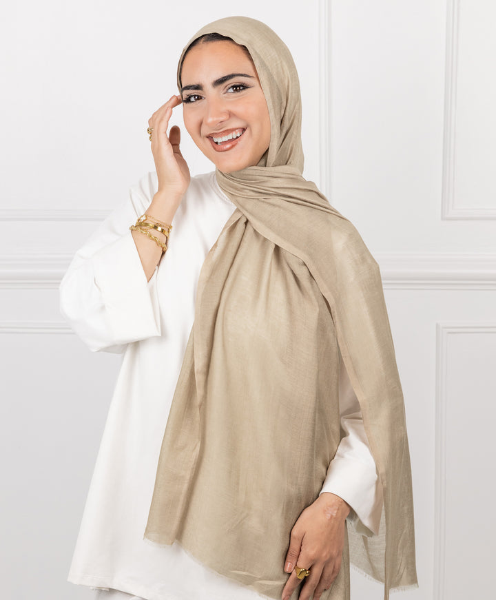 Plain Cotton Scarf
