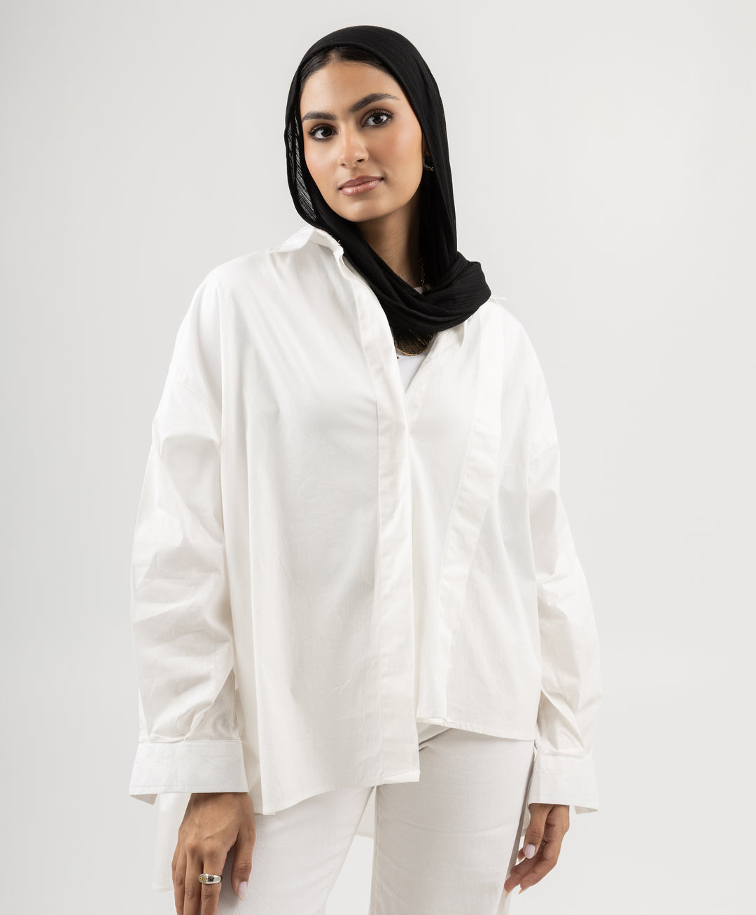 Step Poplin Shirt