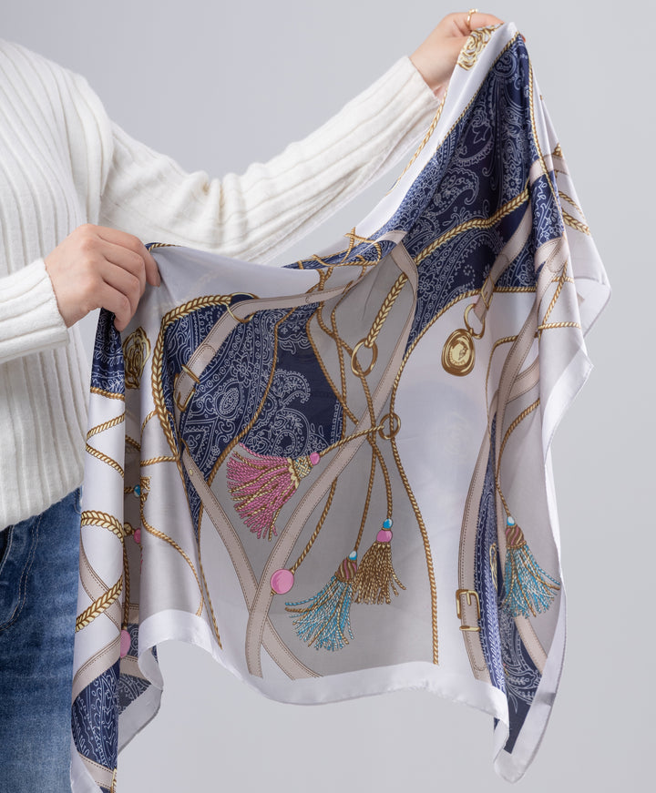 Luxury Silk Square Scarf