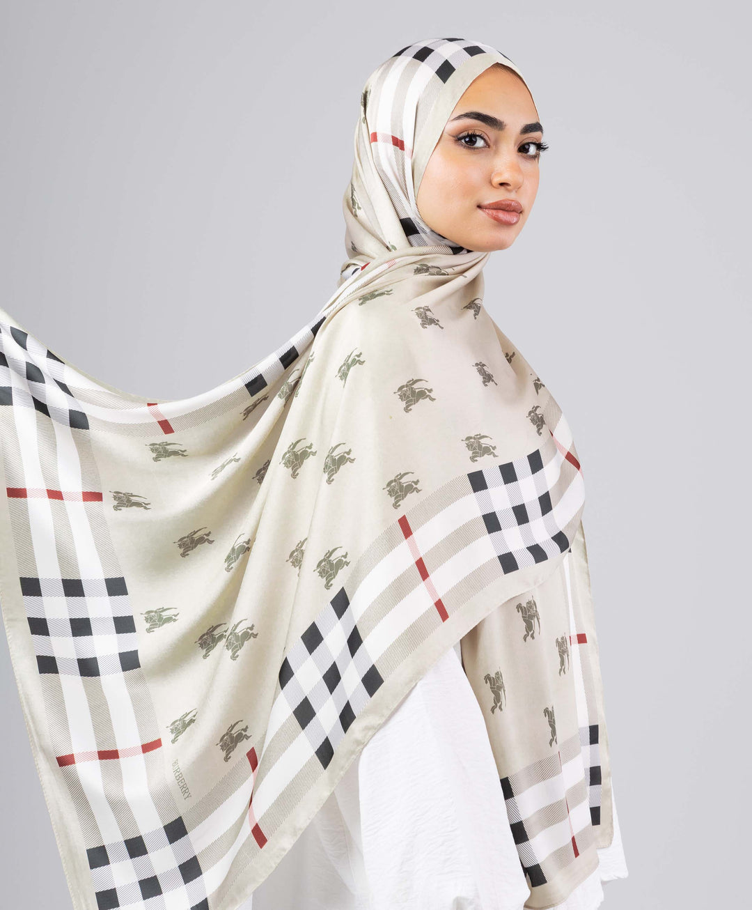 Vintage Luxury Silk Scarf
