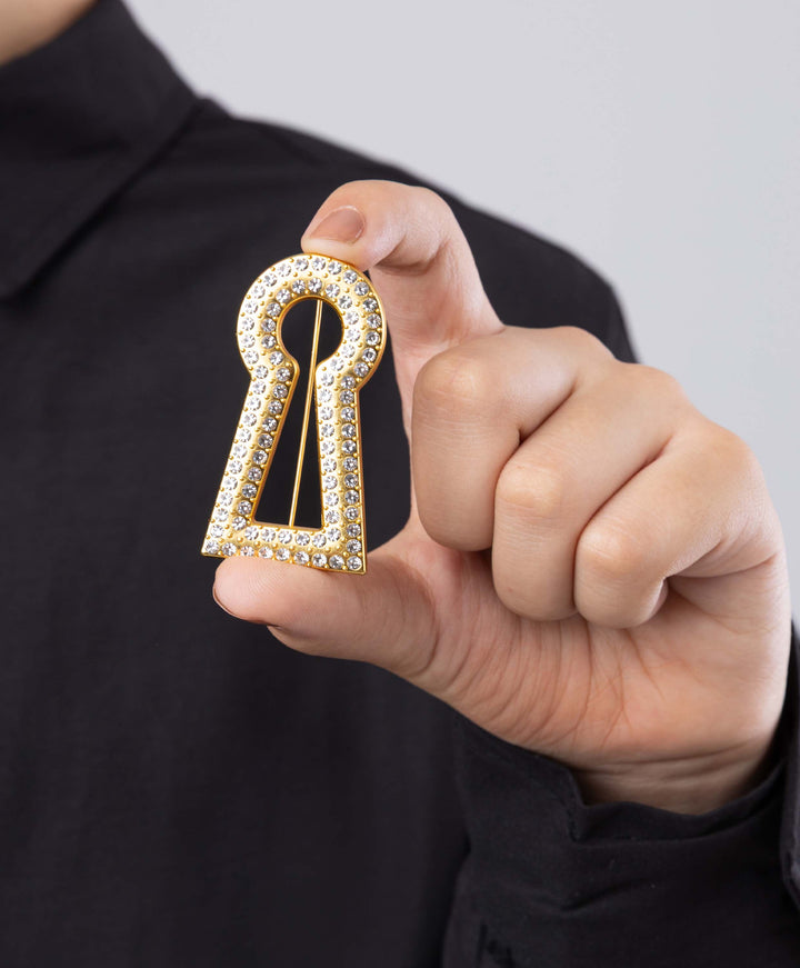Secret Lock Brooch