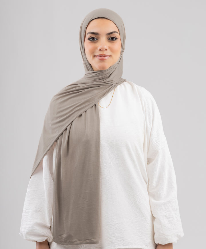 Plain Cotton Lycra Scarf