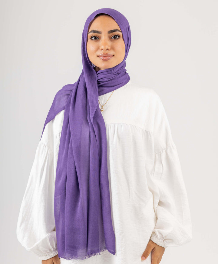 Cotton Crinkle Scarf