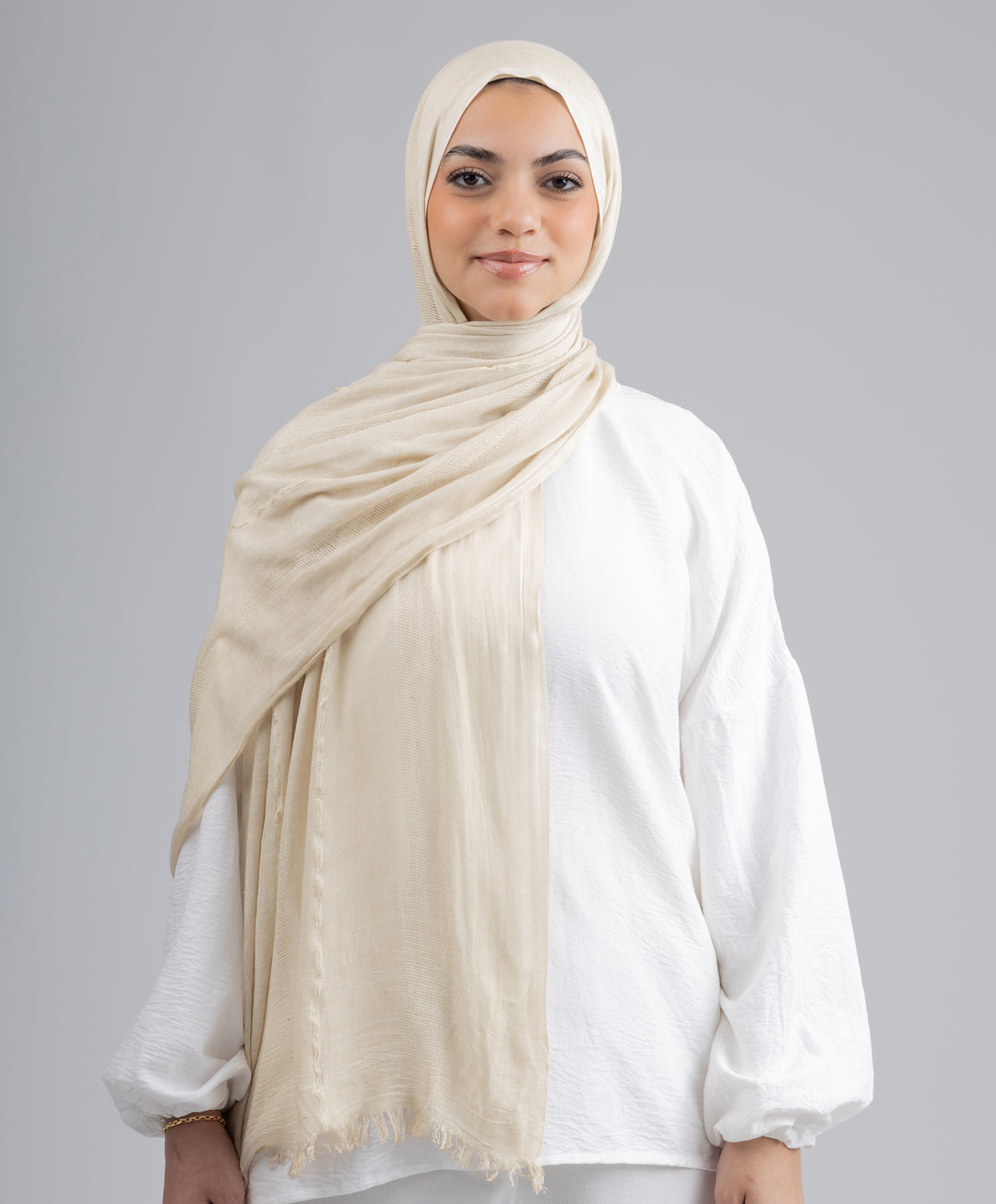 Soft Linen Marble Scarf