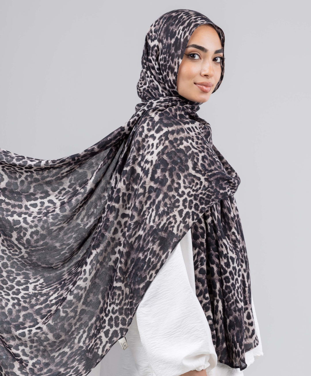 Leopard Modal Scarf