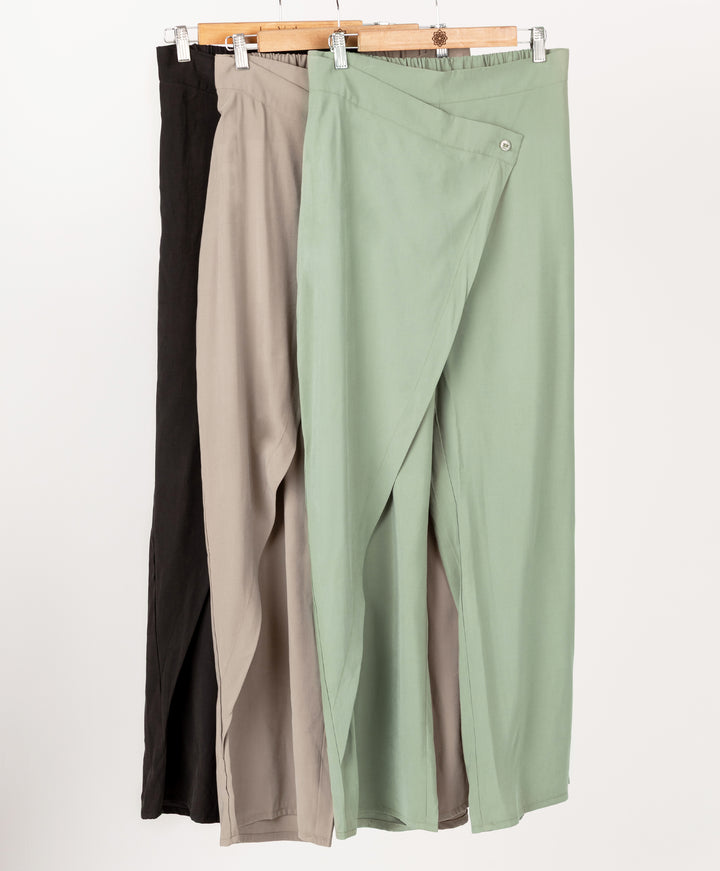 Wrap Skirt Pants