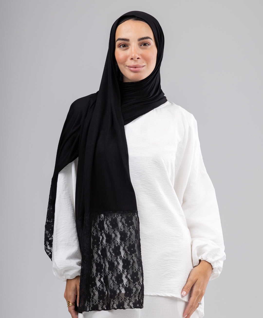 Cotton Lace Scarf