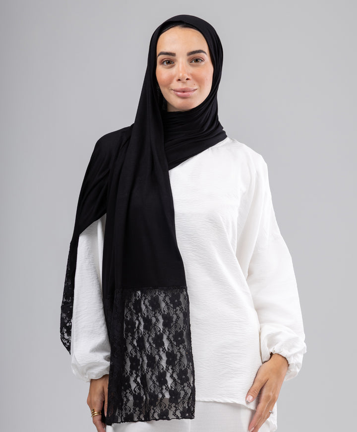 Cotton Lace Scarf