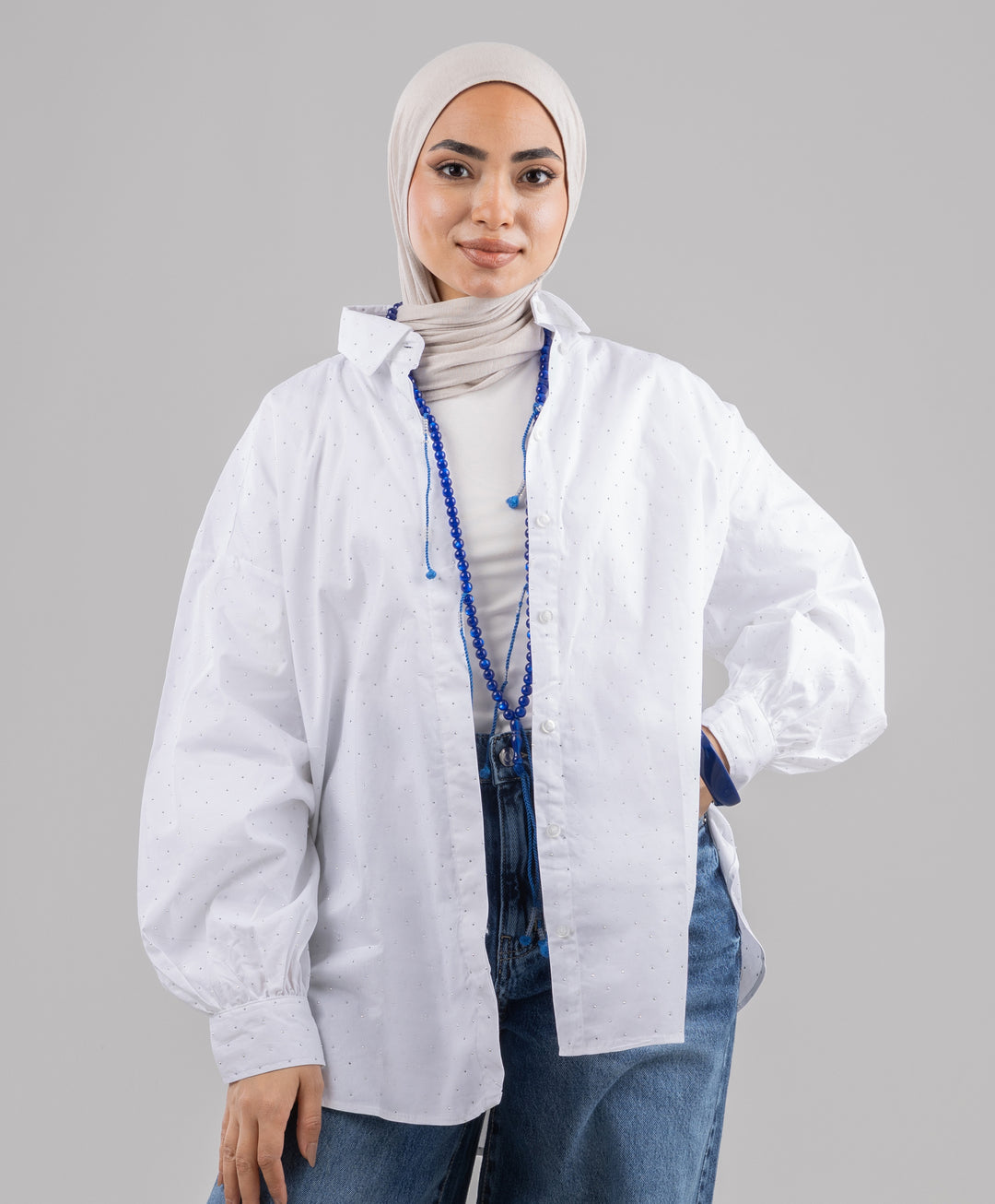 Bling Oversized Shirt