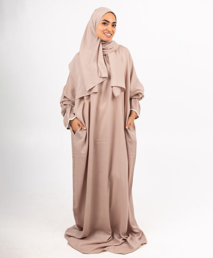 Plain Viscose Flounce Sleeves Isdal