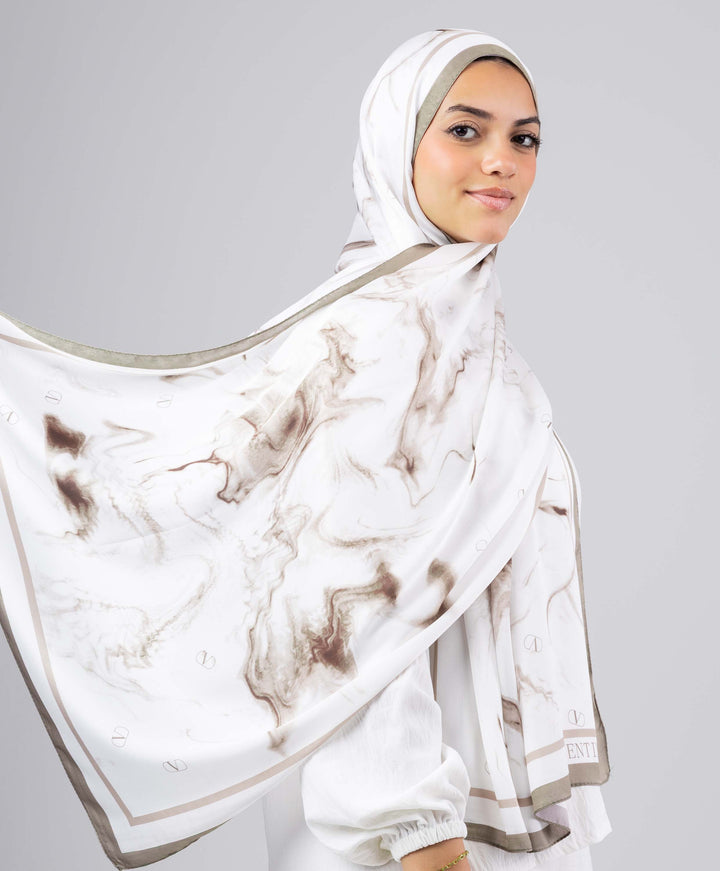Minimalist Luxury Silk Scarf